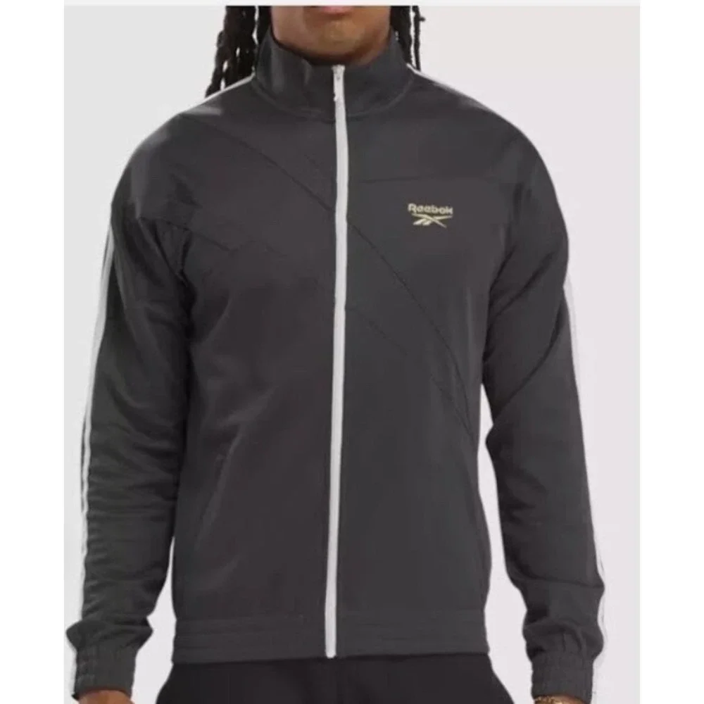 Reebok Track Jacket Hip Hop 50th Anniversary Men's XL‎ Black PreLoved
